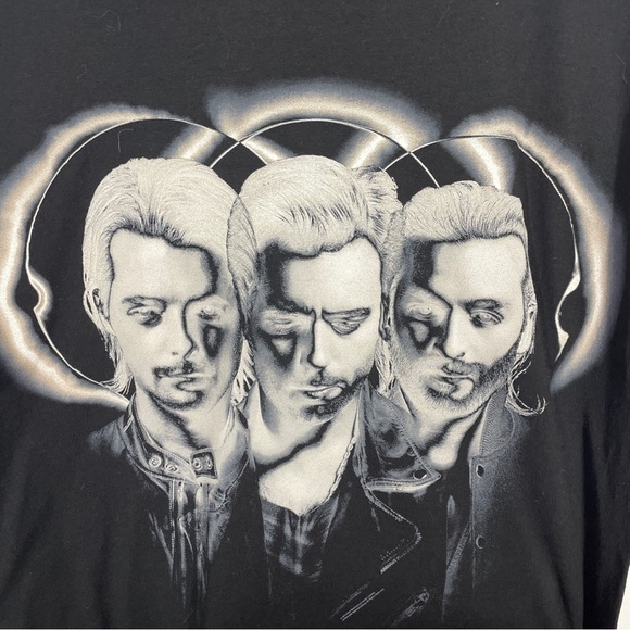 Tultex Black Swedish House Mafia Until Now Graphic Short Sleeve Tee Large - Picture 3 of 4